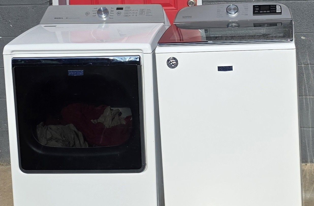 **Weekend SPECIAL*
Mayta Washer & Dryer
(Both Work Great)
Comes w/Warranty
Delivery Available
Our Store is Located at:
1260 Highway 85 North
Fayet