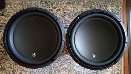 2 12" JL Audio W3 subs in sealed box