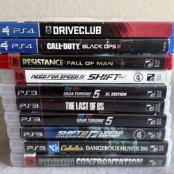 PS3 And PS4 Video Games