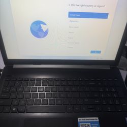 HP Windows Laptop With Bag