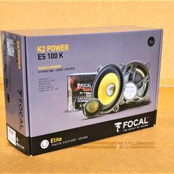 Focal Car Speakers K2 Power Series 4" Component Speaker System 120 W ES-100K 🚨 Payment Options Available 🚨 No Credit Needed 🚨 
