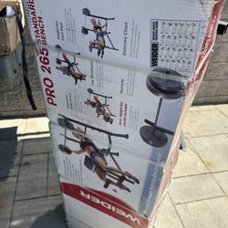 Weider Pro 265 Standard Weight Bench