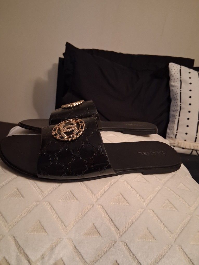 Chanel Prince slippers.