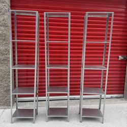 IKEA HYLLIS metal shelf / plant stand