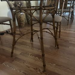 Tommy Bahama Dining Room Set With End Tables, Coffee Table, Decorated Table And  Lamp