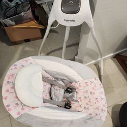 Baby Swing With Vibration/6speeds/music