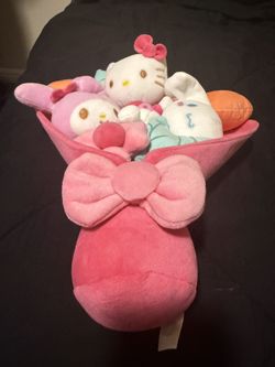 Hello Kitty Valentines Day Plushie Set