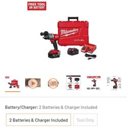New Make M18 Hammer Drill,With 5amp Battery N Charger