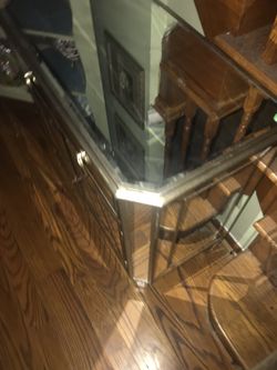Mirror night stand
