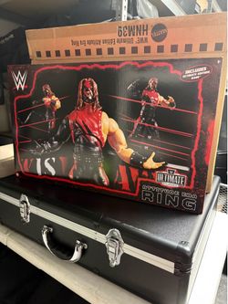 WWE Ultimate Edition Attitude Era RAW Ring + Kane (NEW/Mint in Shipper)
