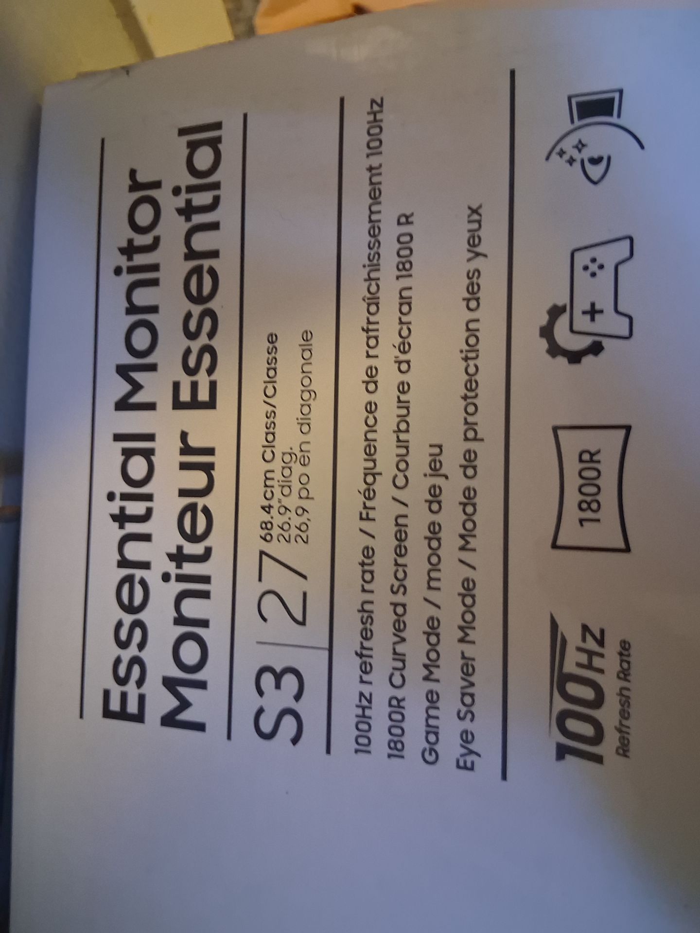 Samsung s3 27" monitor