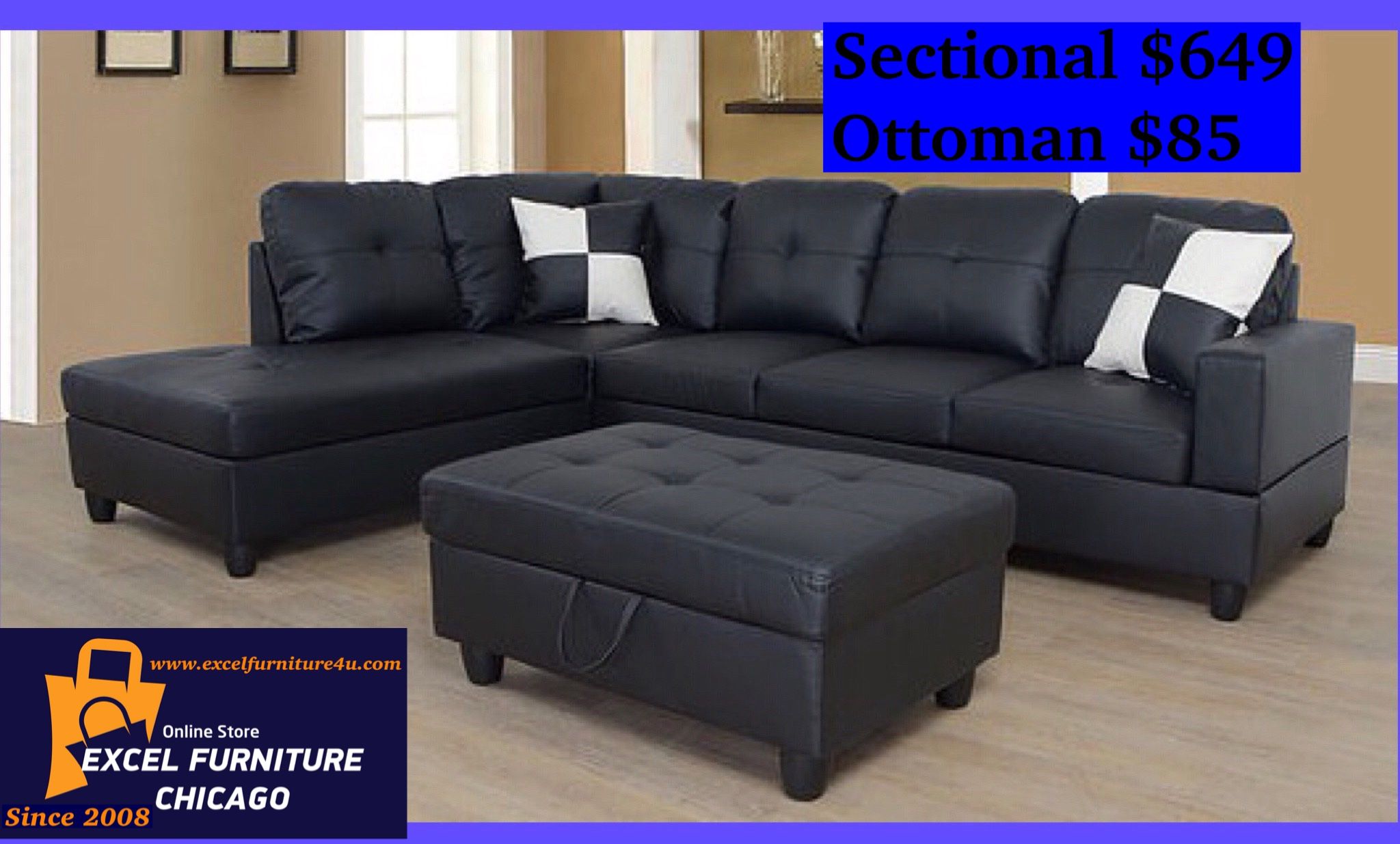 Brand New Sectional Sofa Couch