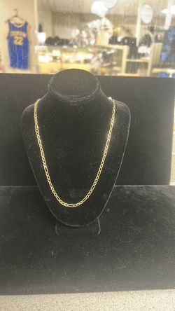 14k gold figaro chain