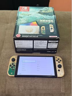 Nintendo Switch OLED Zelda Tears of the Kingdom Console
