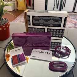 Purple Snowflake Jawbone Mini Jambox Wireless Bluetooth Speaker (Northridge)