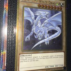 Gold Rare Blue-Eyes White Dragon