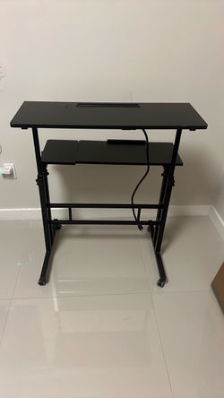 Small Black Desk