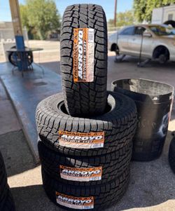 ✅🔥265/70/16 Vendo set de llantas Nuevas marca Arroyo con 50.000 millas de garantía