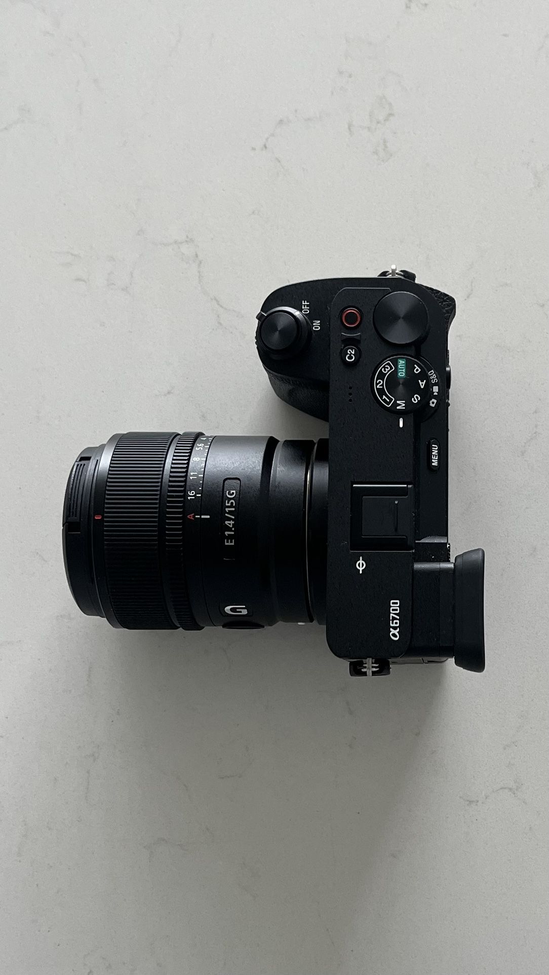 SONY A6700 W/ 15MM 1.4 G LENS