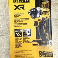 Dewalt Impact Driver Tool Only Open Box