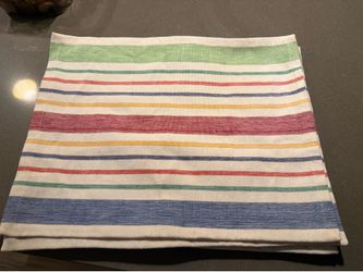 New Crate & Barrel 6 Stripe Placemats