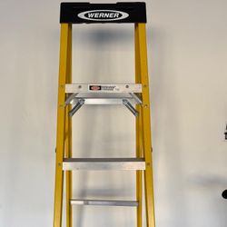 6 Ft. Fiberglass Step Ladder