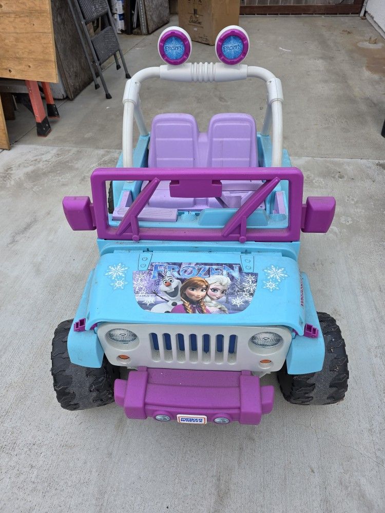 Carrito De Bateria Para Niñas,  