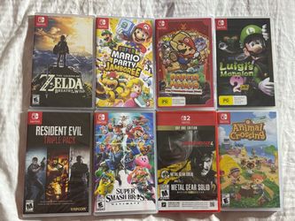Nintendo switch games