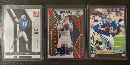Peyton Manning trading cards