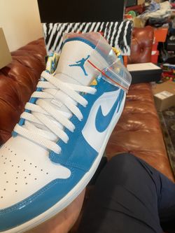 Air Jordan 1 Low Cyber Teal Mens 13 Never Tried On 100% Authentic 