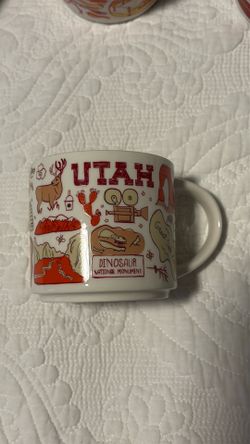 Starbucks Coffee Mug Cup Utah Been There Series New