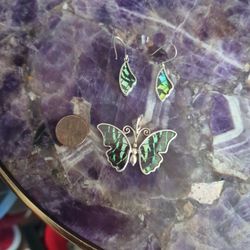 Peruvian Butterfly Jewelry 