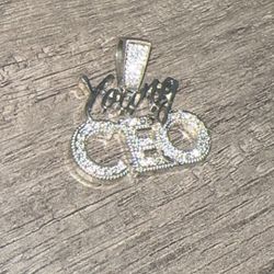 Young CEO pendent Silver 