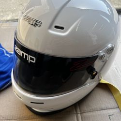 Zamp RZ-38 Snell SA2025 Gloss White Size M New Snell 2025 