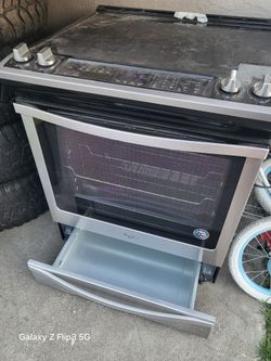 whirlpool electric stove glass top