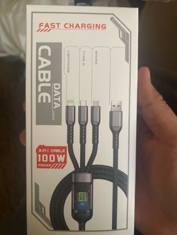 Fast charging cables