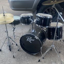 Rogue 5 Piece Kids Drum Set . 