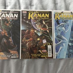 Star Wars Kanan Comic Book Lot