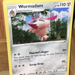 WORMADAM Pokémon card