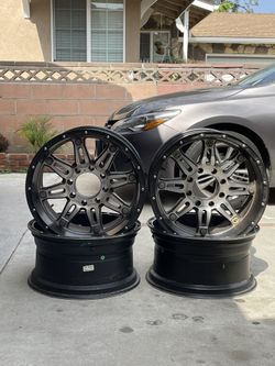 20” Rims. No Tires