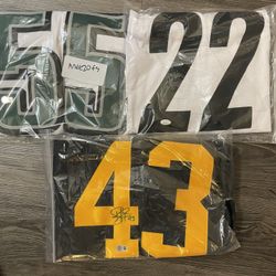 Autographed NFL Jerseys JSA Certified 