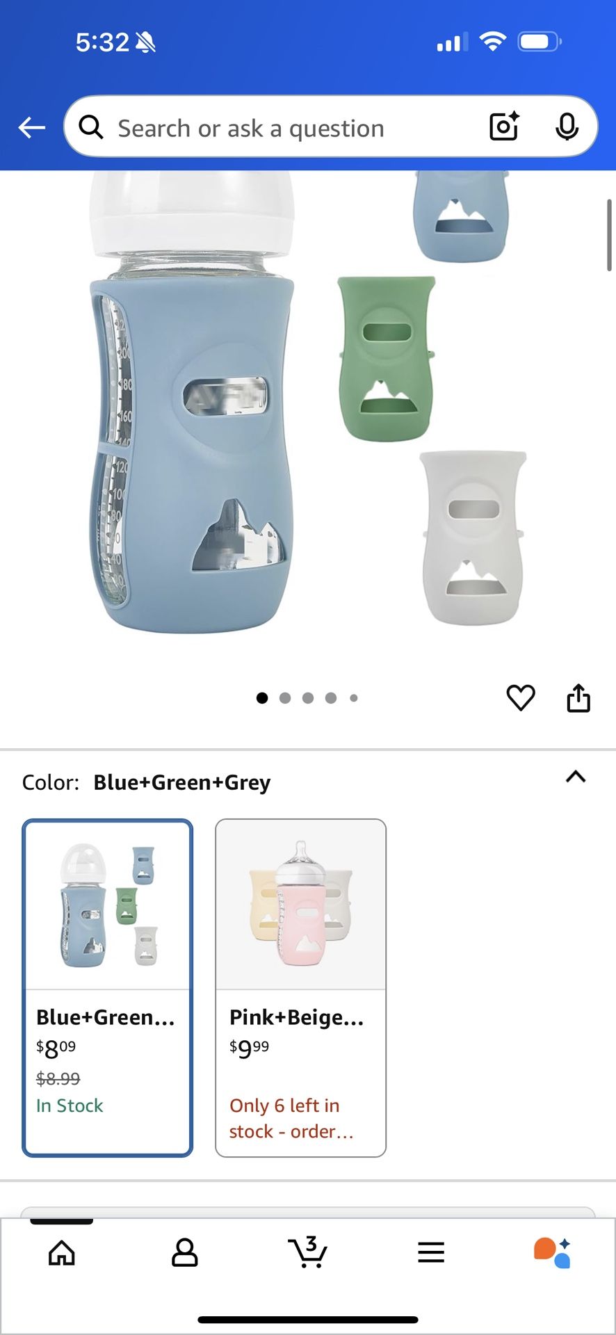 Baby Bottle Sleeves