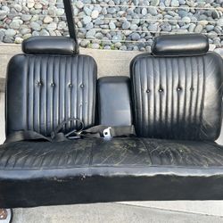 1969 Oldsmobile Cutlass Bench Seat with Arm Rest 