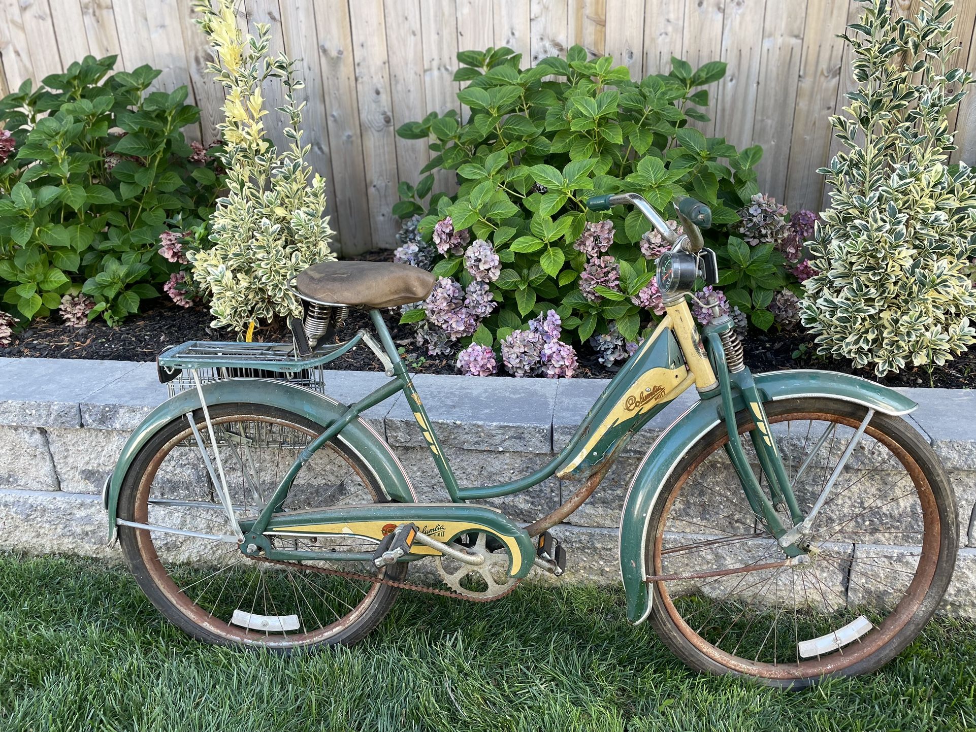 Columbia Built Three Star Deluxe Antique Bicycle