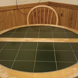 Butcher Block Table W/extension