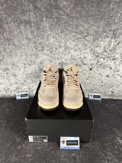 Nike Retro Air Jordan 4s A Ma Maniere Size 11.5 Mens , 13 Womens Asking 230$ Great Condition 100% Authentic 153Kicks On Instagram!!