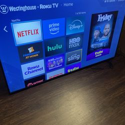 65”Westinghouse ROKU 4K 2160p UHD Smart Model WR65UT6212