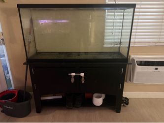 60 gallon tank &stand