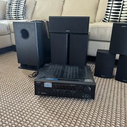 Onkyo 6.1 Home Theater system 1000W