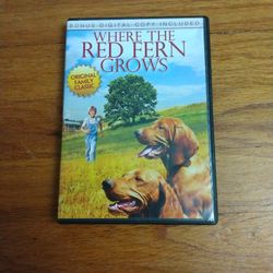 3/$10 🌟 NEW, Where The Red Fern Grows DVD